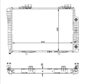 WILMINK GROUP wg1721596 -  Радиатор, охлаждение двигателя
